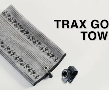 Frogger Golf TRAX Towel with Bag Latch-It