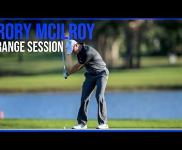 Perfect Swing Rory Mcilroy Range Session | Warm up Swings