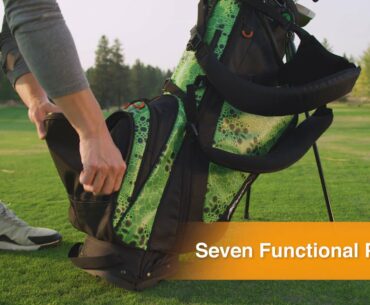 Frogger Golf Function Hybrid Stand Bag - The Hub of the Latch-It Ecosystem