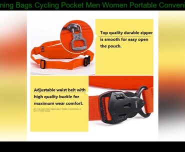 Sports Running Bags Cycling Pocket Men Women Portable Convenient USB Waist Pack Waterproof Phone Be