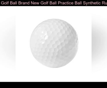 42.6MM Golf Ball Brand New Golf Ball Practice Ball Synthetic Rubber Material