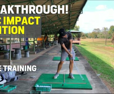 BREAKTHROUGH Impact Position Achieved - My Hack to Keep My Head Back - Range Session Day 4