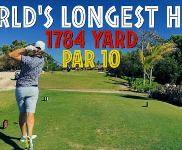 Cross Country Golf: The LONGEST HOLE IN MEXICO | Over A MILE LONG!