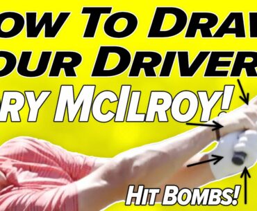 RORY MCILROY - How To DRAW YOUR DRIVER!  - The Magic MOVE!