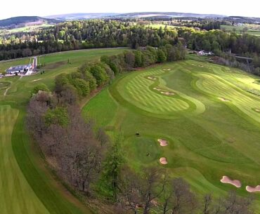 Ballindalloch Castle Golf Course from the Air
