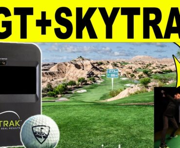 WGT Golf + SkyTrak Golf Simulator - First Look & Review (World Golf Tour)