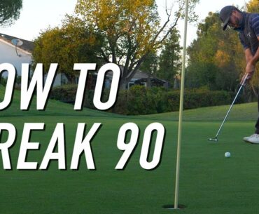 How To BREAK 90 With Coach!