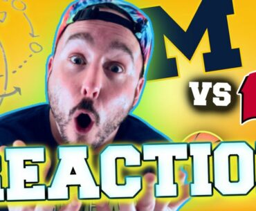 Michigan Wolverines Basketball vs Wisconsin Badgers Postgame Fan Reaction (THAT 2ND HALF, DOE!!!)