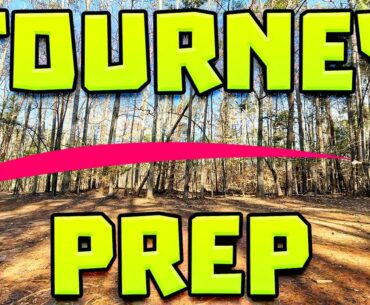 How to Practice for a Disc Golf Tournament!
