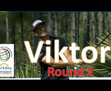 Viktor Hovland WGC Workday Round 2