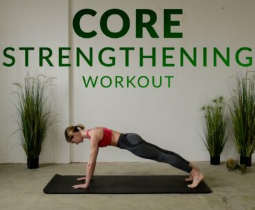 CORE STRENGHTENING WORKOUT | FULL BODY PILATES TRAINING| Warm up & Cool down included (18 min)