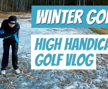 Winter golf vlog - Golf in Norway