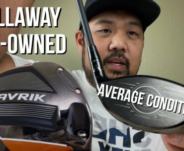 Callaway Pre-Owned Average Driver Condition in 2021