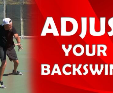 Adjust Your Backswing | HANDLING PACE