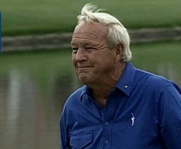 71-year-old Arnold Palmer shoots his age at PGA West in 2001