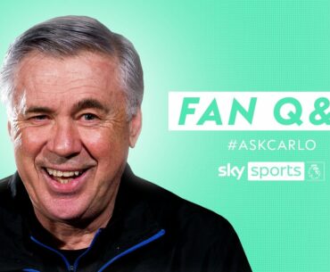 Messi or Ronaldo? | Fan Q&A with Carlo Ancelotti