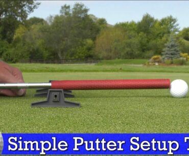 How to Putt More Consistently With Proper Ball Position (PUTTING LESSON)