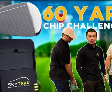 SkyTrak Golf Simulator | 60 Yard Chip Challenge | OMADA GOLF