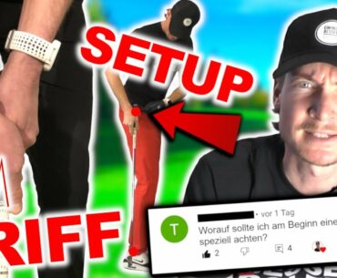 IN NUR 1 WOCHE ZU EINEM BESSEREN GOLFER // Golf Griff & Setup