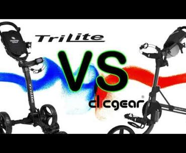 Clicgear Model 3.5+ VS. Trilite Golf Push Cart Review