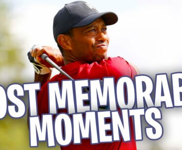 Tiger Woods is a LEGEND! His most MEMORABLE Moments!!!