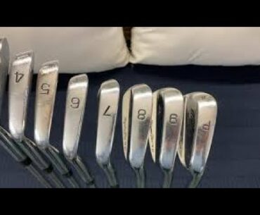 Mizuno TN 87 Irons ready to go.