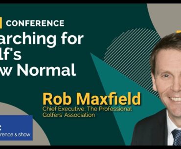 The PGA - Robert Maxfield - GolfBIC Online Conference 2021