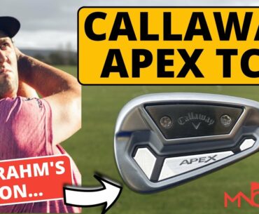 I HIT JON RAHM'S IRON! - Callaway Apex TCB Iron