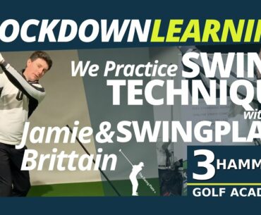 Swing Practice & Routine Drills & Tips with Swingplate | #LockdownLearning