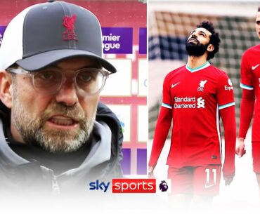 Jurgen Klopp reacts to Liverpool's sixth straight home defeat