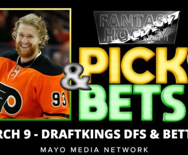 NHL DraftKings Picks Tuesday 3/9/21 | NHL Bets, Props, DFS Picks | 2021 Fantasy Hockey Picks & News