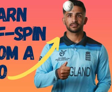 How To Bowl Off-Spin Like A Professional - Kent Cricketer Hamid Qadri Spin Coaching Masterclass