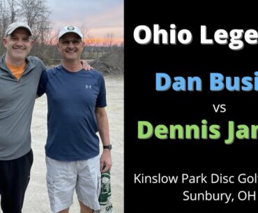 Kinslow Park Disc Golf Course - Ohio Local Legends, Dennis Janney vs. Dan Busick