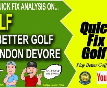 Golf Class Online with Brendon deVore Be Better Golf