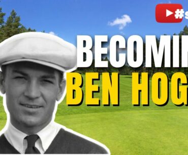 HIT YOUR IRONS LIKE BEN HOGAN With His Magic Elbow:  How To BECOME A BETTER BALL STRIKER #shorts