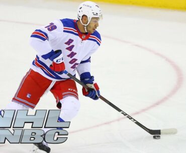 Rangers defenseman K'Andre Miller driven by mentors, mom | Hockey Day in America | NBC Sports