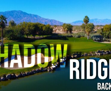 A FANTASTIC FINISH @ Marriott’s Shadow Ridge | BACK 9 Course Vlog with Drone Flyovers