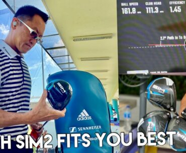 Which #SIM2 Fits You Best! TaylorMade SIM2 & SIM2 Max Driver Reviews by Lip Ooi from @LipGolf