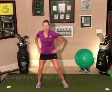 Improve Your Golf Swing/Fitness/Add Power to Your Swing with Cardiogolf-Lateral Bounding