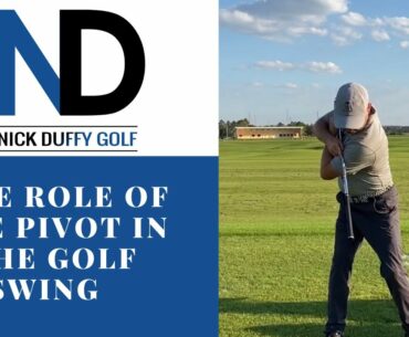 The Role of the Pivot in the Golf Swing