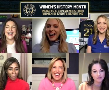 Women's History Month Panel: Insights & Experiences from Women in Sports Reporting