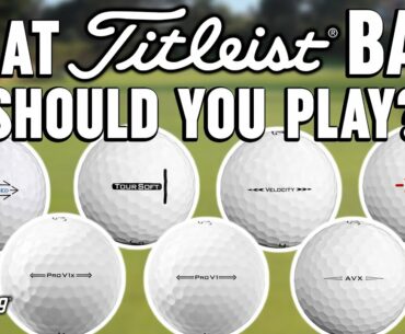 Ultimate Titleist Golf Ball Comparison | Testing Spin on Wedge Shots