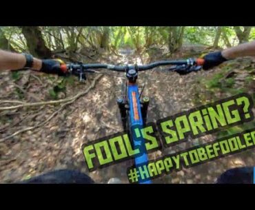 MTB Derbyshire: Fool's Spring?  Not sure, but a great lockdown ride!