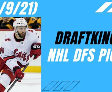 DRAFTKINGS NHL PICKS | TUESDAY MARCH 9TH PICKS | NHL DFS PICKS 3/9/2021