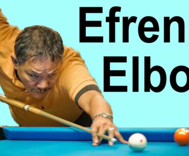 Efren's Elbow - Pool Stance Alignment and Intent