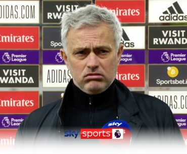 "It was a mistake by Michael Oliver!" | Jose Mourinho reacts to penalty decision in defat to Arsenal