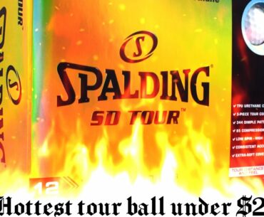 Testing the Spalding SD tour x on the golf course