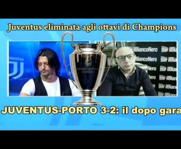 Juventus-Porto 3-2- Ottavi di Champions * F. Oppini: "eliminazione figlia della partita di andata"