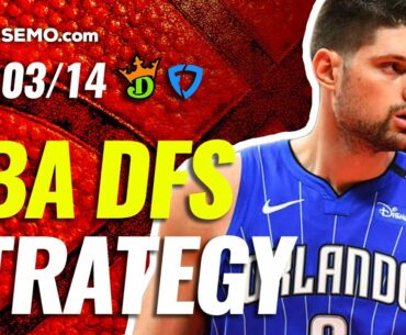 NBA DFS PICKS: DRAFTKINGS & FANDUEL DAILY FANTASY BASKETBALL STRATEGY | TODAY SUNDAY 3/14