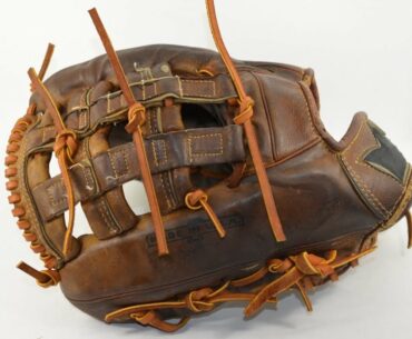 MacGregor Baseball Glove Relace - Before and After Baseball Glove Repair